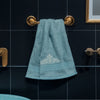 Bamboo Hand Towel - Majestic Bloom - Turquoise