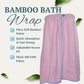 Bamboo Bath Wrap - Blue