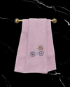 Mrijaa Bamboo Hand Towel – Vintage Bicycle Bliss (Pink)