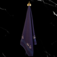 Bamboo Bath Towel – Vintage Pedals (Royal Blue) | Ultra-Soft 600 GSM