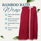 Bamboo Bath Wrap - Blue