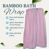 Cotton Bath Wrap - Pink