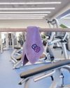 Cotton Gym Towel – Motivation Sweat (Mulberry)
