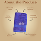 Bamboo Bath Towel – Vintage Pedals (Royal Blue) | Ultra-Soft 600 GSM