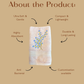 Bamboo Bath Towel – Floral Cascade (Beige) | Ultra-Soft 600 GSM