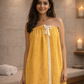 Bamboo Bath Wrap - Yellow