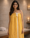 Bamboo Bath Wrap - Yellow
