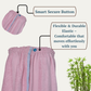 Cotton Bath Wrap - Pink