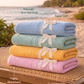 Bamboo Bath Wrap - Blue