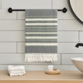Sage Lines - Bamboo Thin Towel