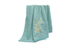 Bamboo Bath Towel - Floral Cascade - Mint