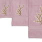 Bamboo Bath Set - Floral Cascade - Pink