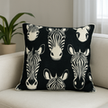 ZebraPop - Jacquard Velvet Cushion Cover