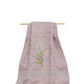 Bamboo Hand Towel - Floral Cascade - Grape