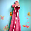 Bamboo Hooded Kids Towel - Unicorn Cuddles (Pink)