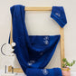 Bamboo Bath Set - Vintage Pedals - Royal Blue