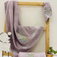 Bamboo Bath Set - Floral Cascade - Grape