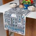Golden Horizon - Jacquard Velvet Table Runner