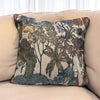 Tropical Reverie - Jacquard Velvet Cushion Cover