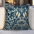 Songbird Sanctuary - Jacquard Velvet Cushion Cover