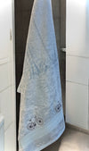 Bamboo Bath Towel – Vintage Padels (Turquoise)