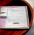 Bamboo Face Towel - Orchid Mist (White)
