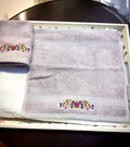 Bamboo Face Towel - Orchid Mist (Grape)