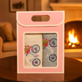 Bamboo Hand Towel Gift Hamper (Vintage Bicycle Bliss)