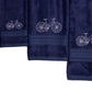 Bamboo Bath Set - Vintage Pedals - Royal Blue