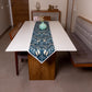 Rustic Elegance - Jacquard Velvet Table Runner