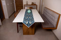 Rustic Elegance - Jacquard Velvet Table Runner