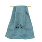 Bamboo Hand Towel - Vintage Pedals - Turquoise