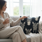 ZebraPop - Jacquard Velvet Cushion Cover