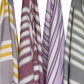 Lavender Lines - Bamboo Thin Towel