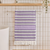 Lavender Lines - Bamboo Thin Towel