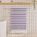 Lavender Lines - Bamboo Thin Towel