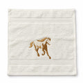 Bamboo Face Towel - Majestic Bloom (White)