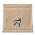 Bamboo Face Towel - Floral Cascade (Beige)