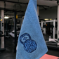 Cotton Gym Towel – Motivation Sweat (Skyline Blue)