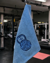 Cotton Gym Towel – Motivation Sweat (Skyline Blue)