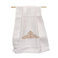 Bamboo Hand Towel - Majestic Bloom - White